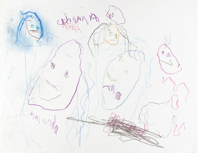 Amanda Gantner, My Family Plus My Friend Omar, 2024