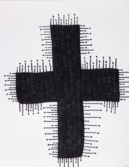 Bill Lilly, Black Bloody Cross, 2021