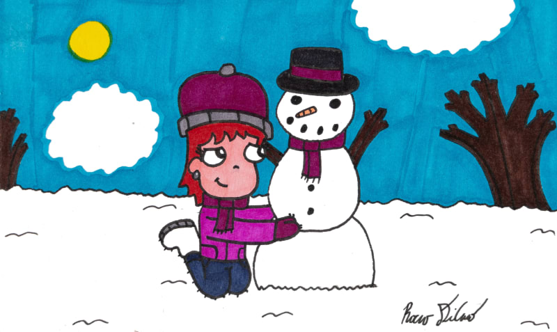 Rocco DiCaro, Emily's Snowman, 2023