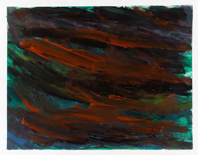 Sam Filicky, Acrylic on Paper, 2023