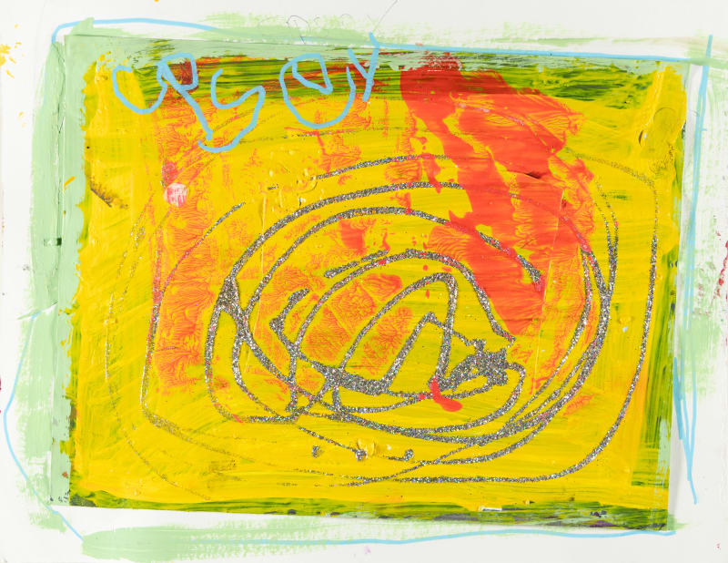 Casey Chrzan, Rocketship Moon, 2024