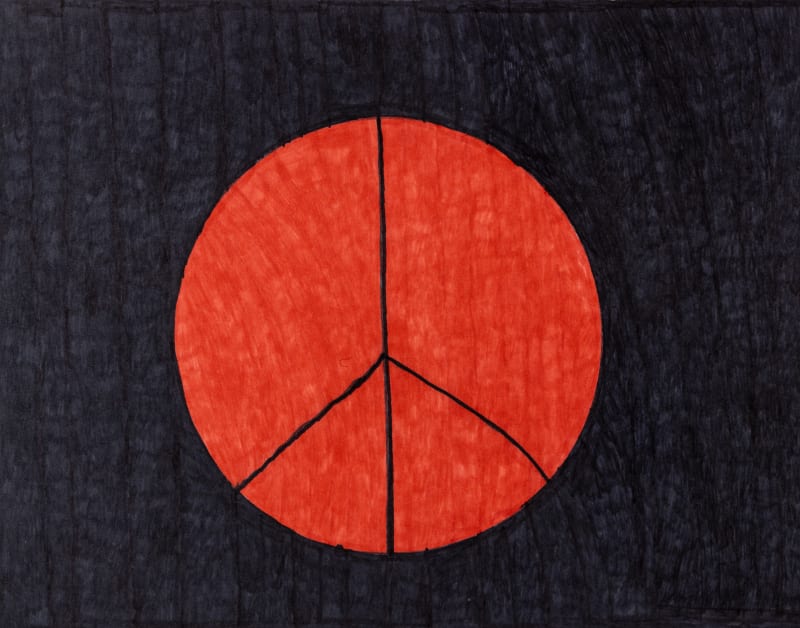 Bill Lilly, Peace Sign, 2022