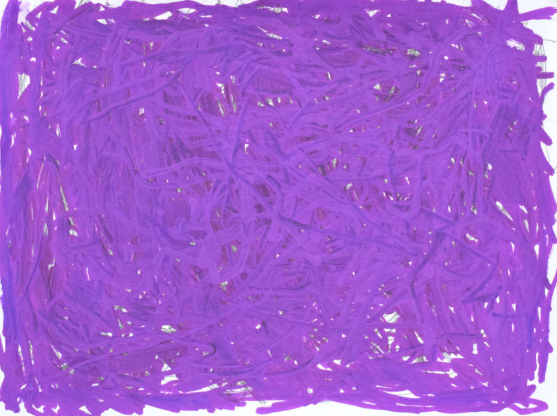 Sam Filicky, Graphite with Marker , 2022