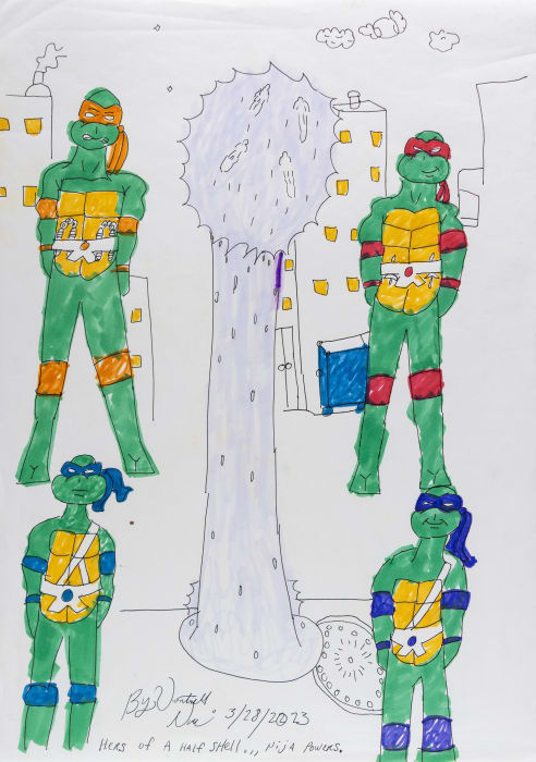 Vontrell Nunn, Heroes of a Half Shell, Ninja Powers , 2023