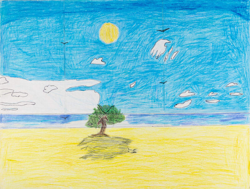 Jack O'Sullivan, Tree on the Beach , 2018