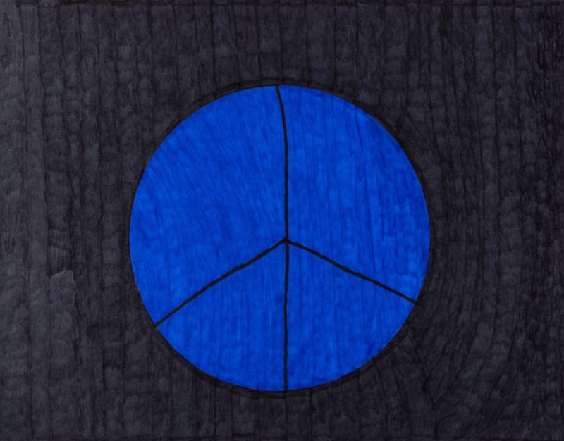Bill Lilly, Peace Sign , 2022