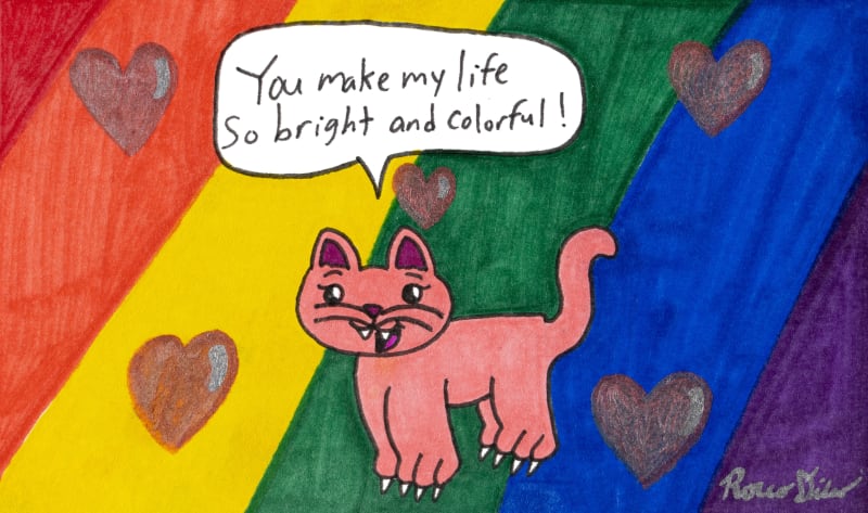 Rocco DiCaro, You Make My Life So Bright and Colorful!, 2023