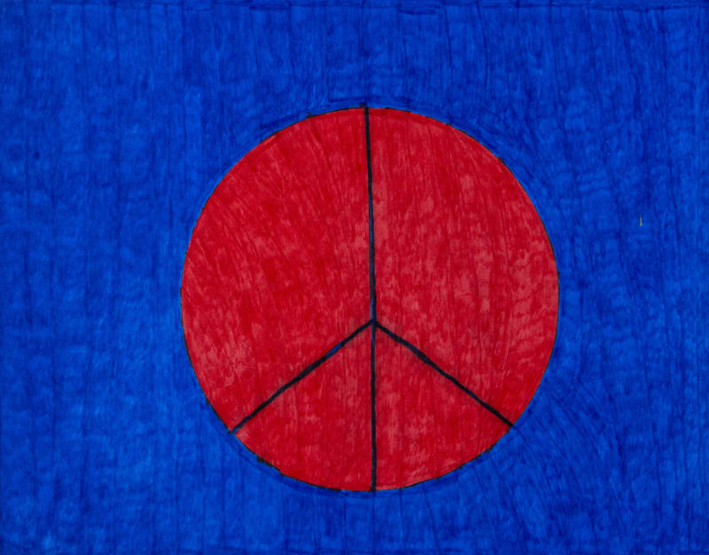 Bill Lilly, Peace Sign, 2022