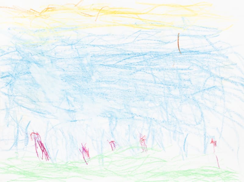 Amanda Gantner, Big Beautiful Blue Sky, 2024