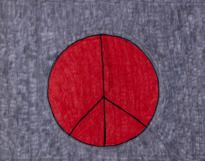 Bill Lilly, Peace Sign , 2022