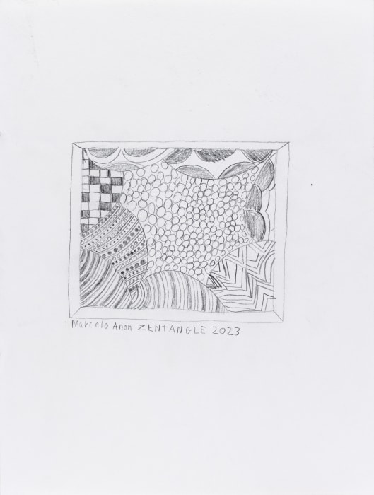 Marcelo Añón, Zentangle, 2023