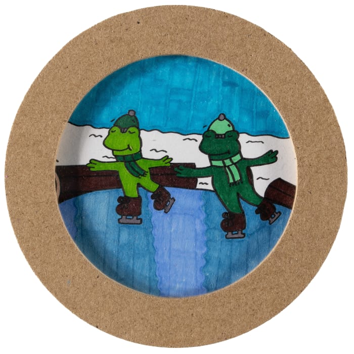 Rocco DiCaro, Fred and Ted Christmas Ornament, 2023