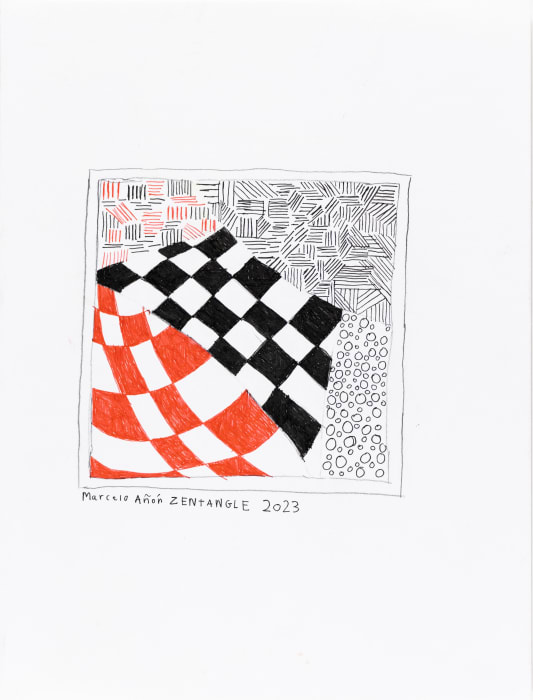 Marcelo Añón, Zentangle, 2023