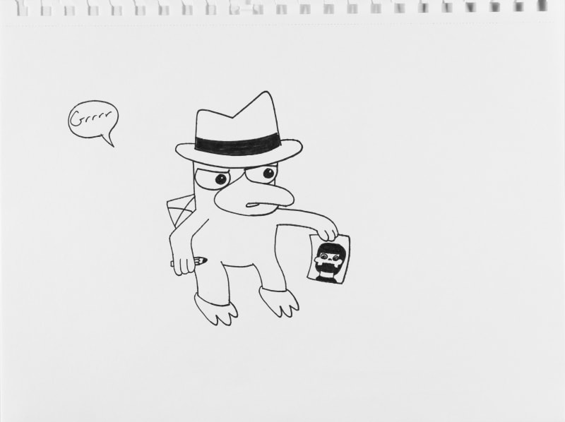 Rocco DiCaro, Untitled (Perry the Platypus), n.d.