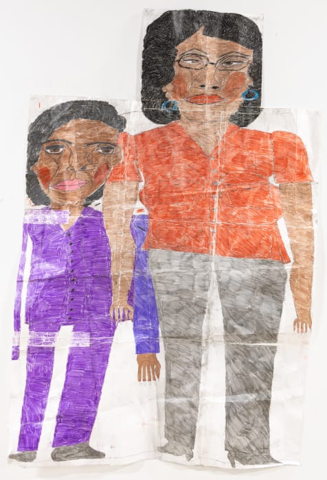 Marvin Young, Untitled (Two Women), 2024