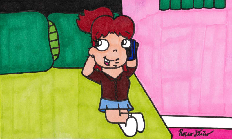 Rocco DiCaro, "Important" Phone Call, 2024