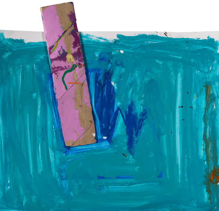 Casey Chrzan, Blue Picture, 2024