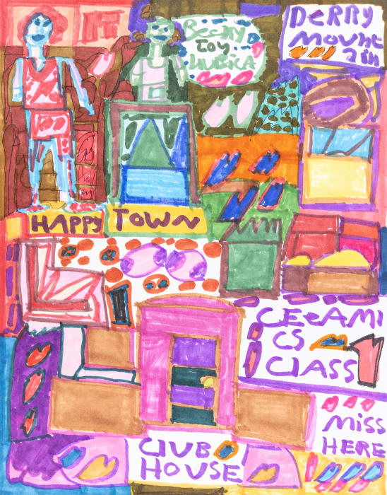 Rebecca Kubica, My Dream Fan Club House, n.d.