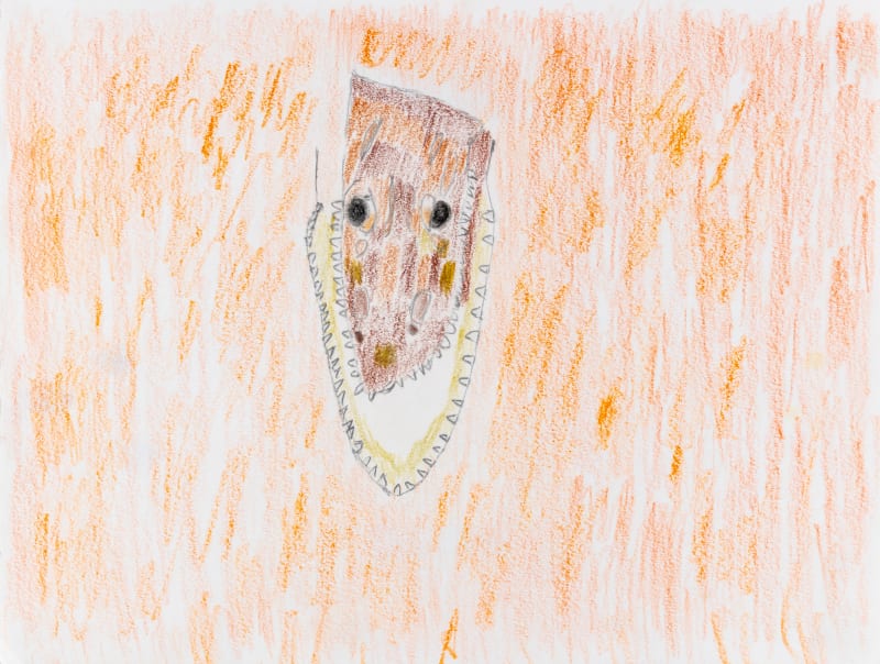 Carol Pyes, Alligator Head, 2020