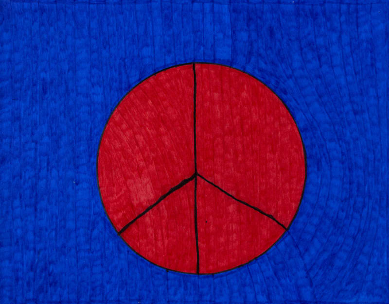 Bill Lilly, Peace Sign, 2022