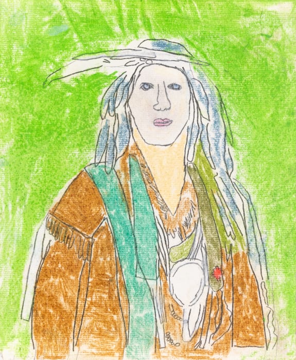 Aaron Kleeblatt, Native American, 2021