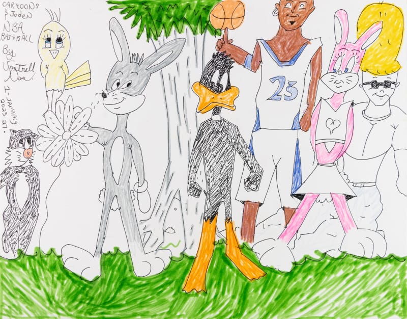 Vontrell Nunn, Cartoons & Joden NBA Basketball , 2023
