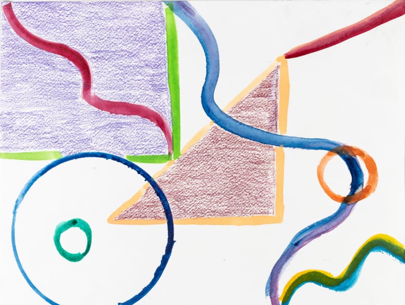 Alysha Kostelny, Colliding Shapes, 2024