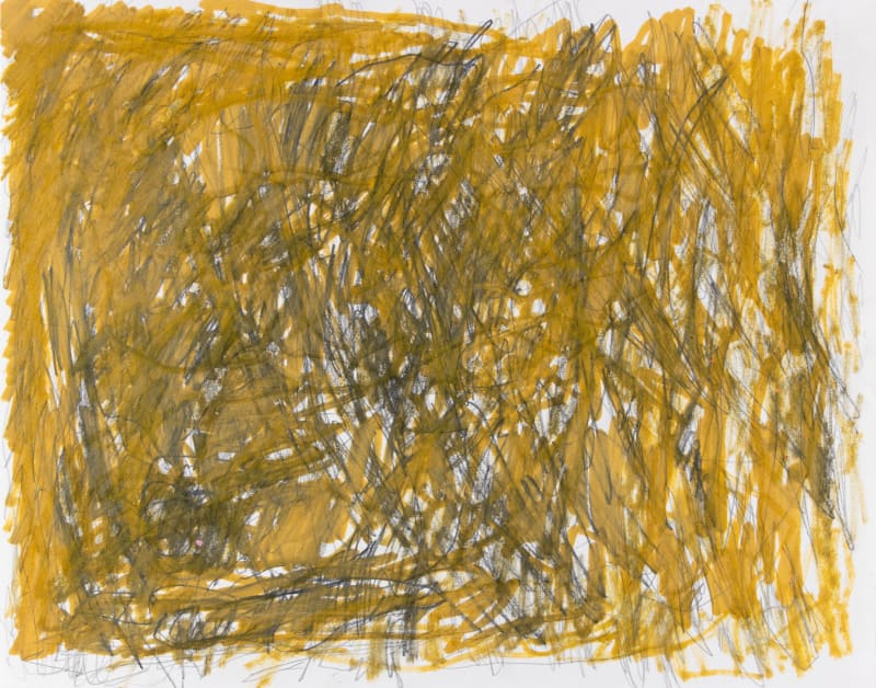 Sam Filicky, Graphite with Marker on Paper, 2022