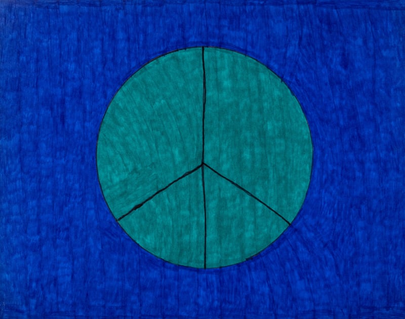 Bill Lilly, Peace Sign, 2022