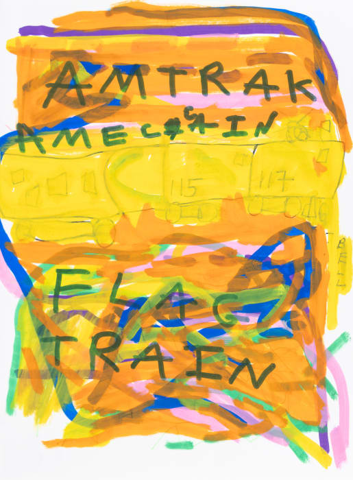 Ted Hamel, Amtrak American Flag Train, 2025