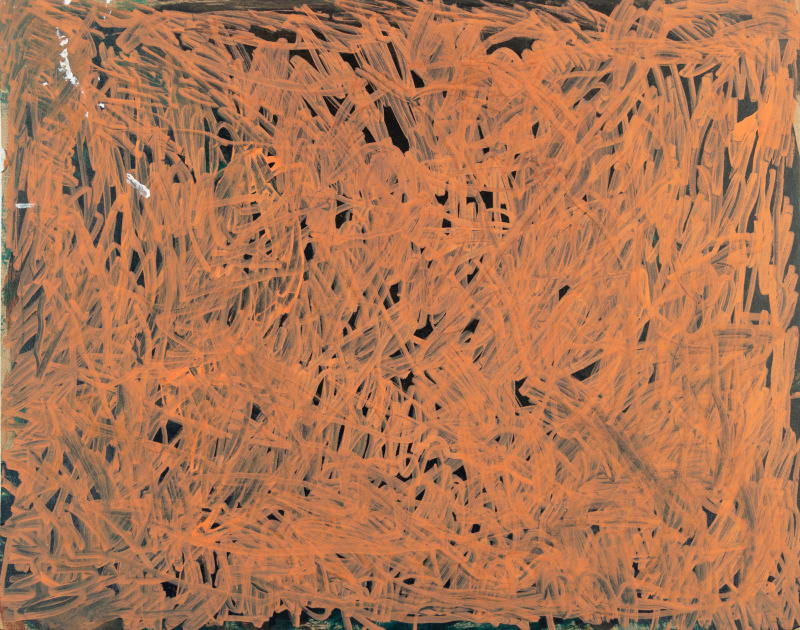 Sam Filicky, Painting down with Marker, 2024