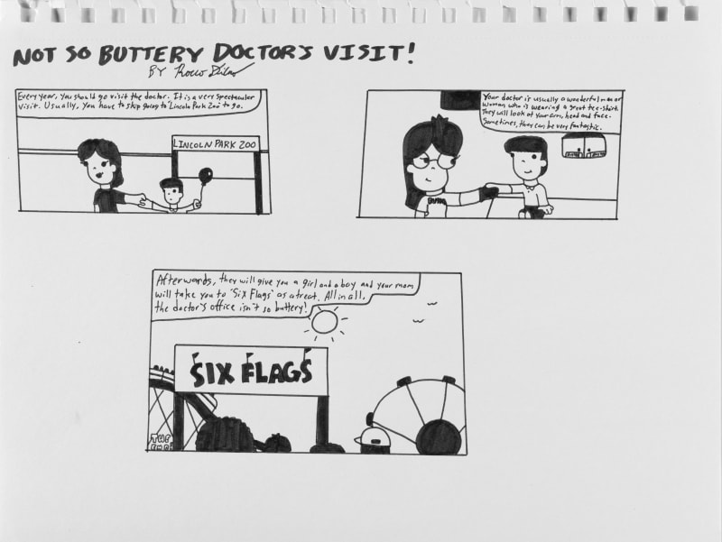 Rocco DiCaro, Not So Buttery Doctor's Visit, n.d.