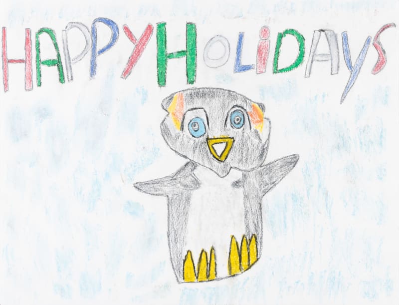 Carol Pyes, Happy Holidays, 2021