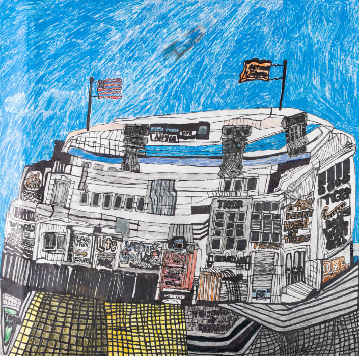 Andrew Sloan, Old Tiger Stadium, 2019