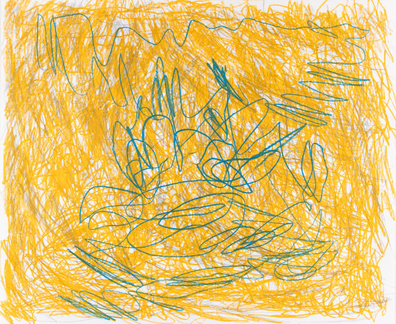 Sam Filicky, Graphite with Pastel on Paper, 2023