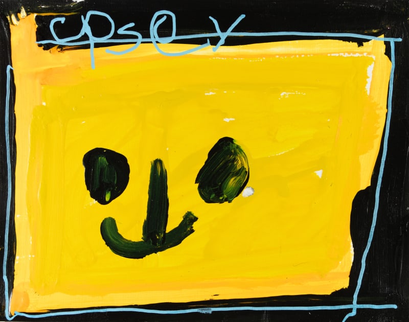 Casey Chrzan, Yellow Robot, 2024
