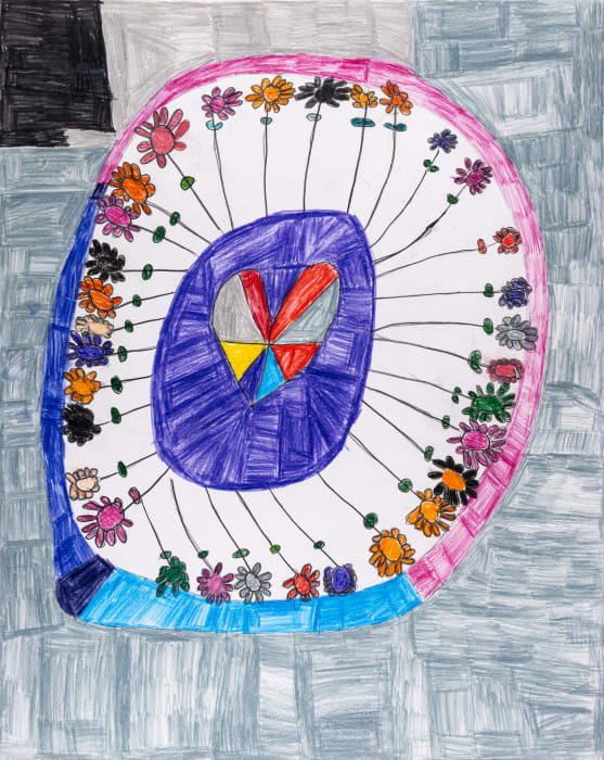 Christianne Msall, Peaceful is the Flower Forever, 2017