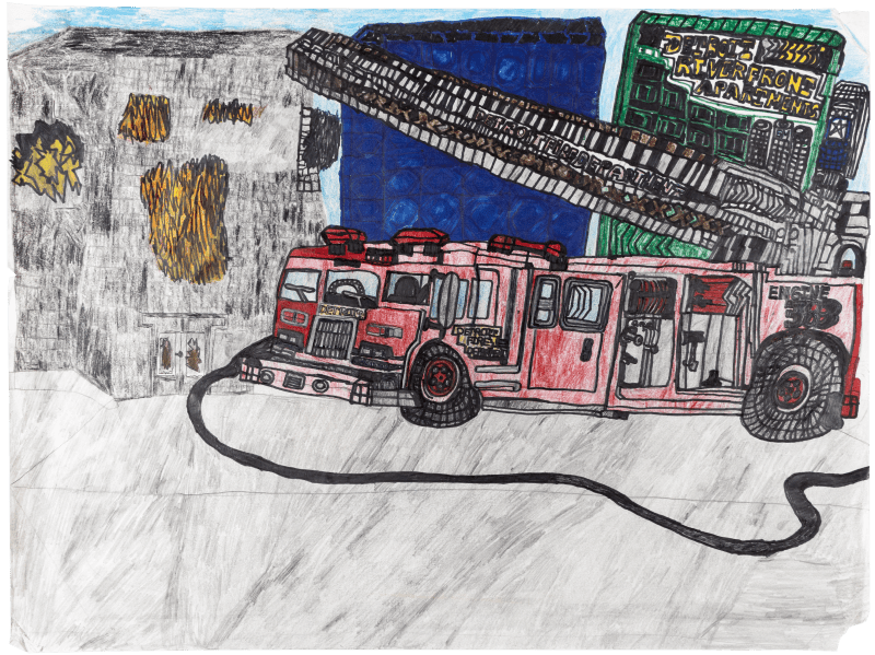 Andrew Sloan, Detroit Fire Engine 383, 2016