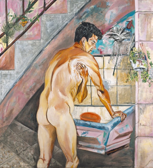 Marcia Schvartz, El baño del morocho, 1989