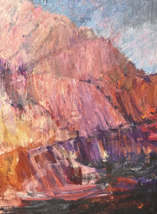 Nils Verkaeren, Presence of a Mountain #2, 2023.  © Buysse Gallery. All rights reserved.
