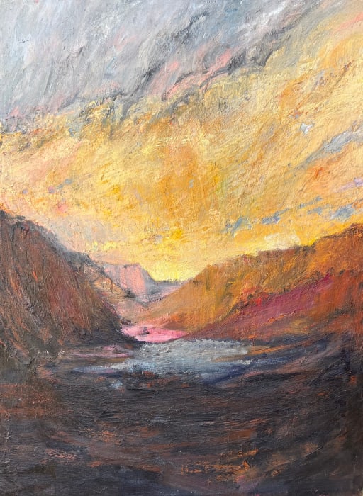 Nils Verkaeren, Presence of a Mountain #4, 2023.  © Buysse Gallery. All rights reserved.
