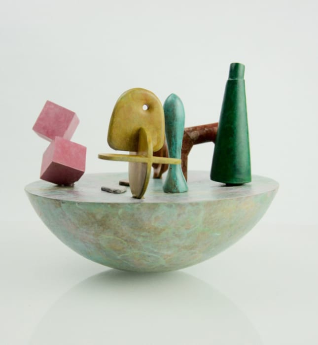 Cecilia Moore, Abstract Balance - 8 piece sculpture, 2021