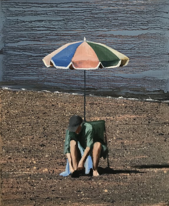 David Edmond, Beach Umbrella 1, 2021