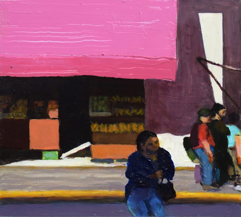 Trevor Burgess, Street Scene, Merida