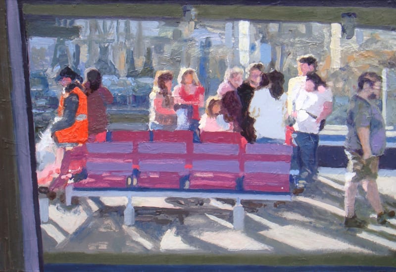 Trevor Burgess, Seen Through a Train Window