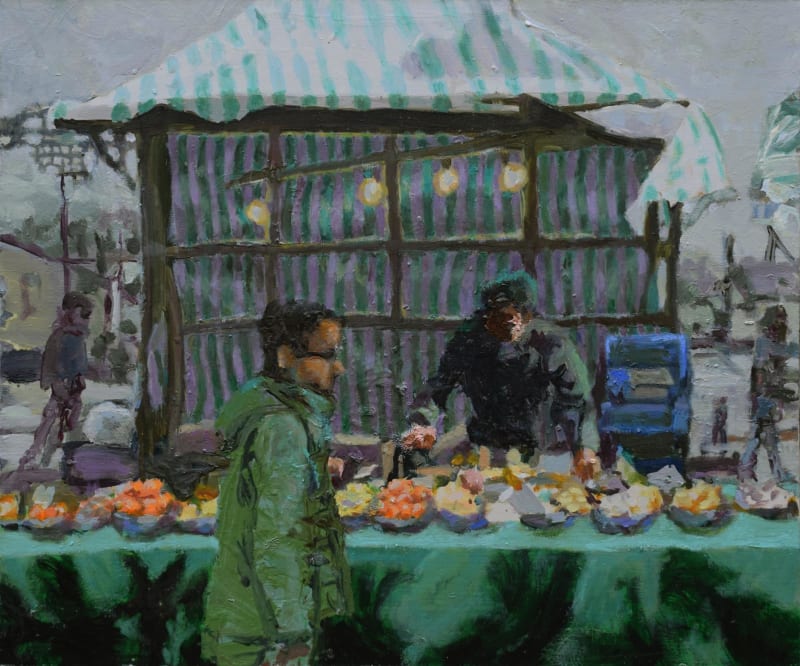 Trevor Burgess, Market stall (Deptford, London)