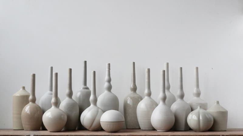 Mizuyo Yamashita, Still Life (after Morandi) 17 piece set, 2025