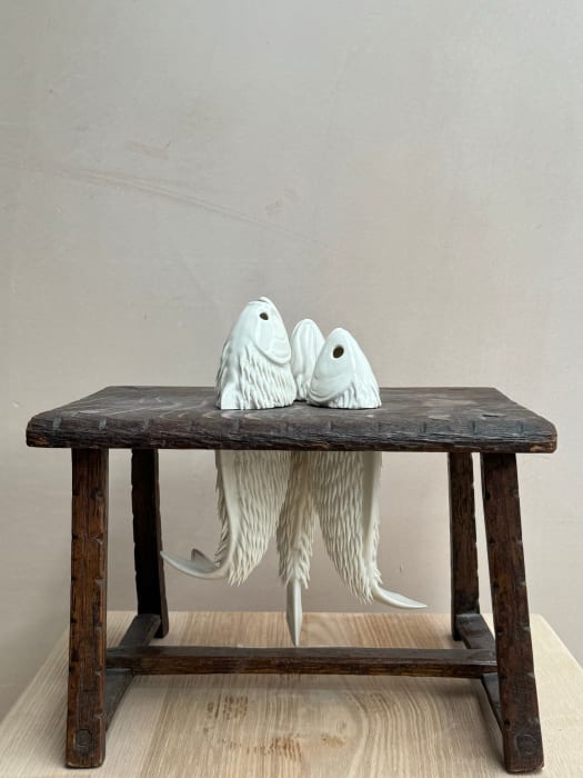 Ikuko Iwamoto, Ghosts from the Sea - Stool, 2024