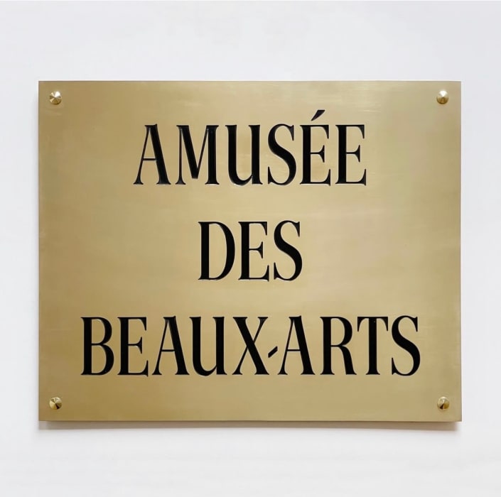 Randoald Sabbe, Amusée des beaux-arts, 2024