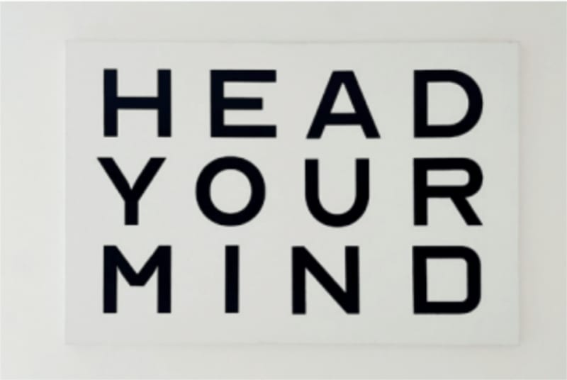 Randoald Sabbe, Head your mind, 2024